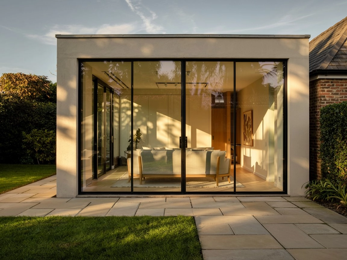 Minimal Sightline sliding doors