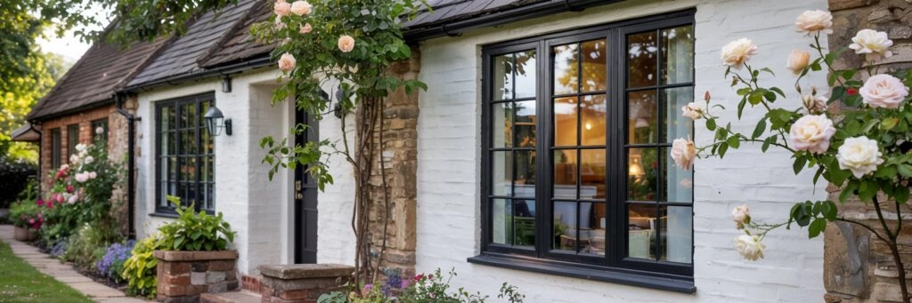 Black Steel Casement windows
