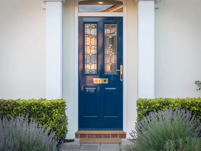 Timber 1930's Entrance Door